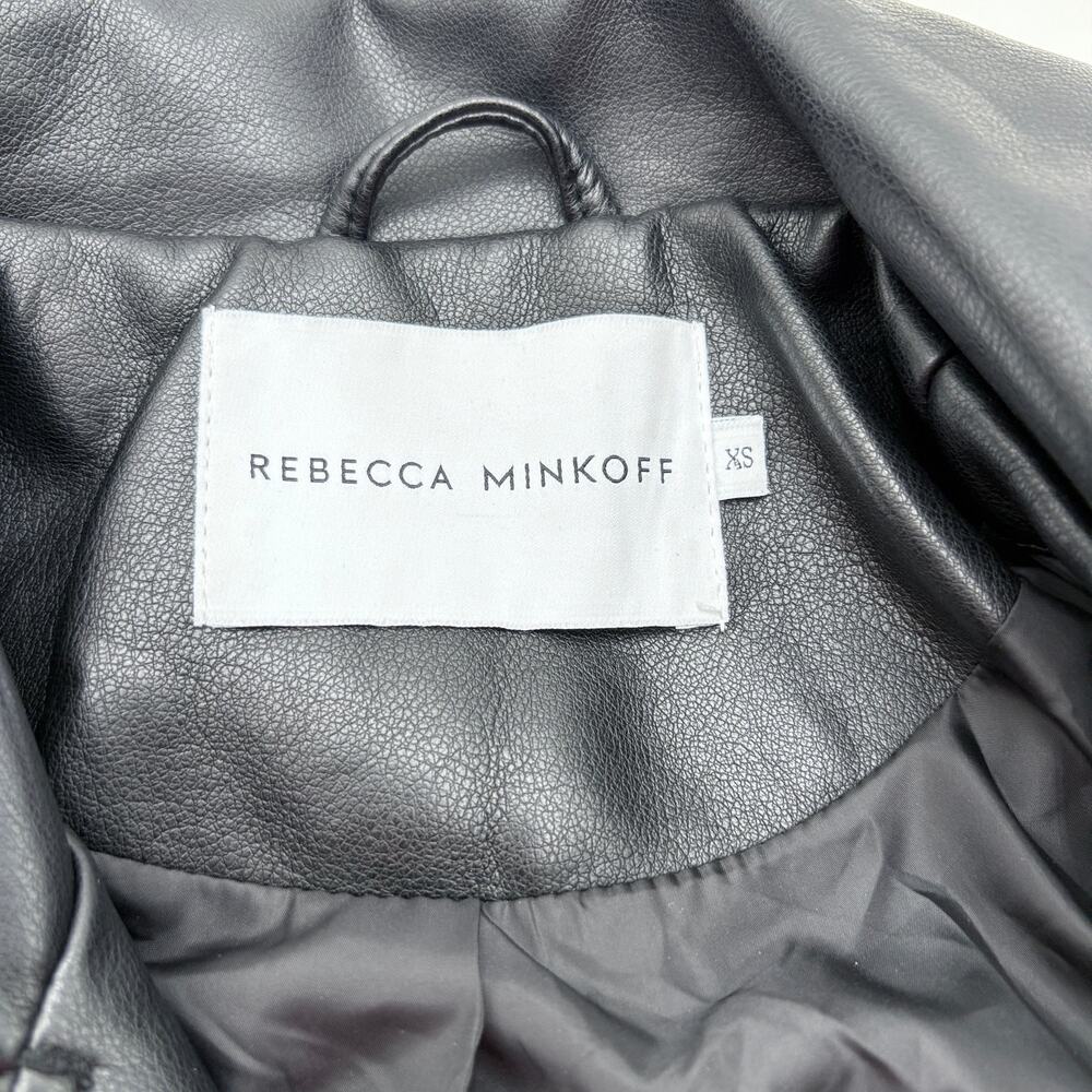 Rebecca Minkoff Faux Leather jacket, size extra small - Picture 5 of 5